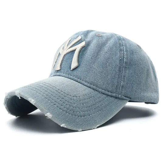 NY Denim Trucker Hat