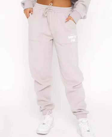 White Fox Sweatpants