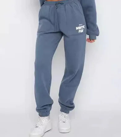 White Fox Sweatpants