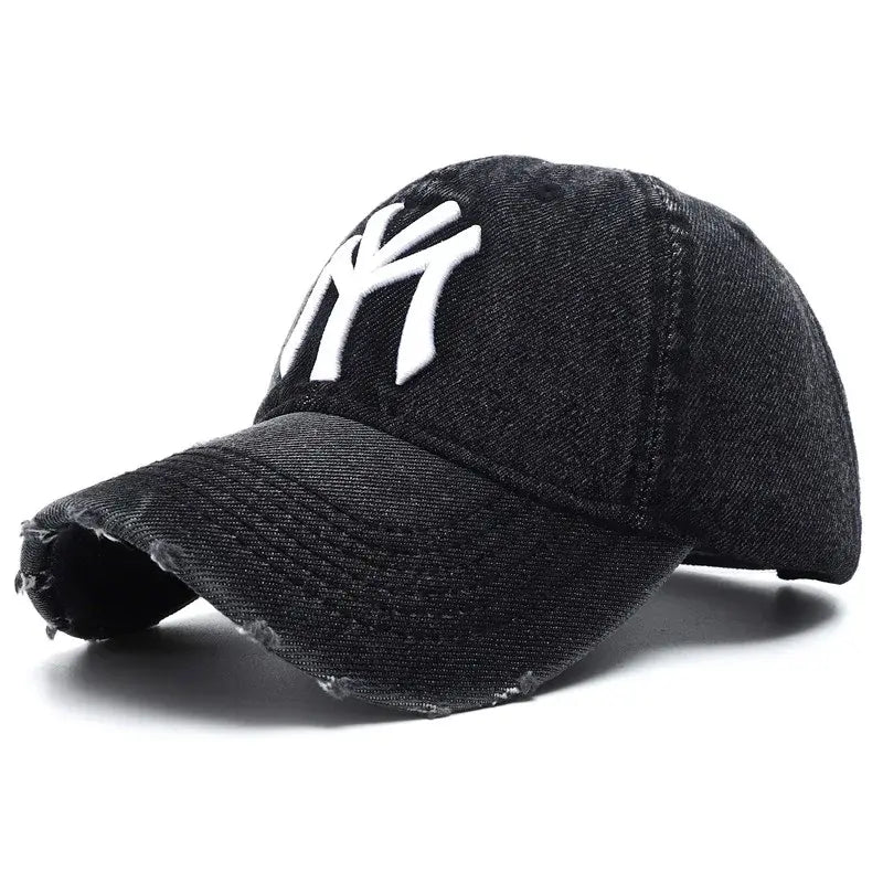 NY Denim Trucker Hat
