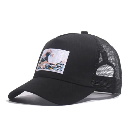 Sea Wave Trucker Hat